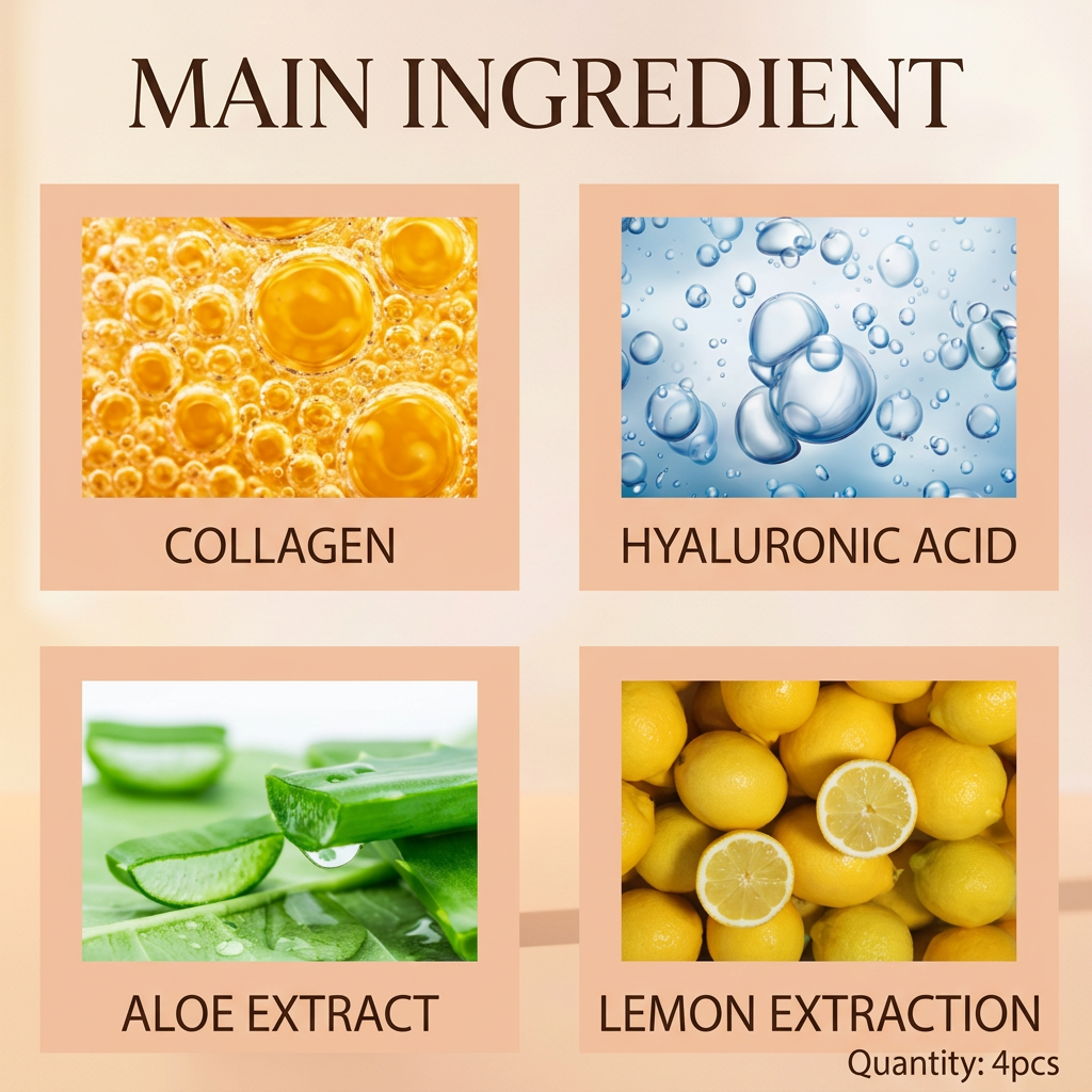 Mask ingredient graphic