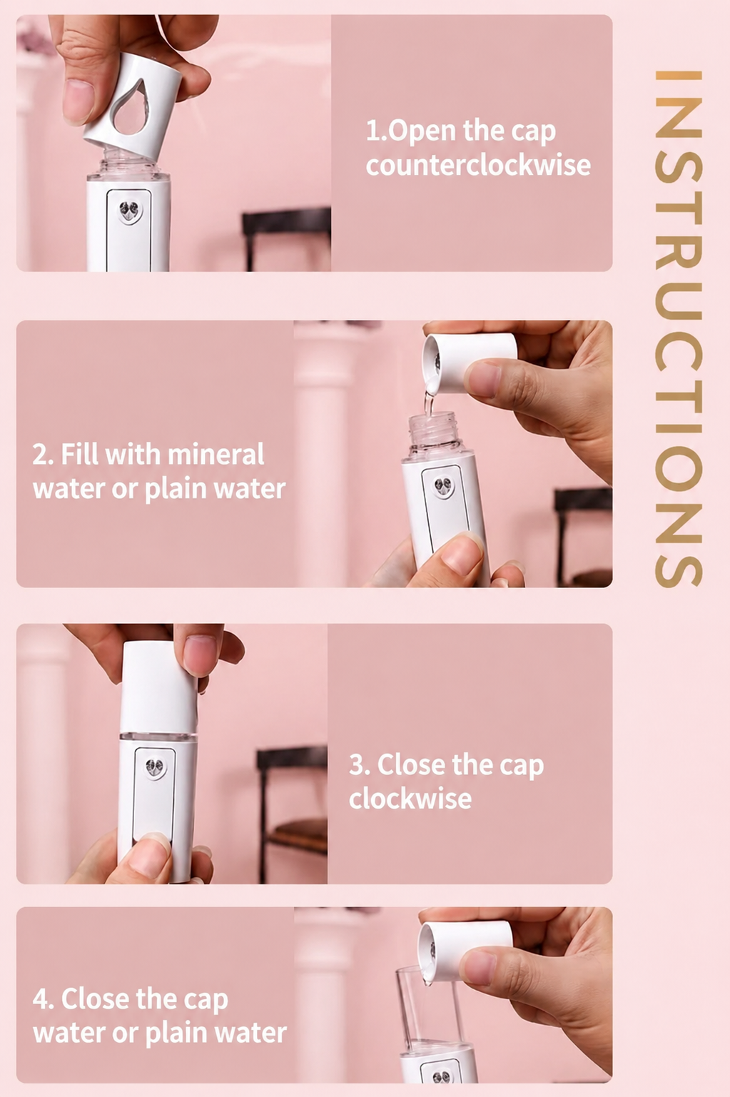 Beyond Beauty Co.™ Nano Facial Mist Sprayer